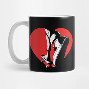 I Love Skateboarding Mug